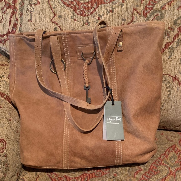 Myra Bag Handbags - NWT Myra Bag. All leather. Large. Rich brown/Rust
